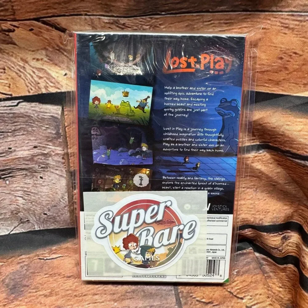 Lost In Play Steelbook Edition Nintendo Switch New Sealed Super Rare Games SRG88